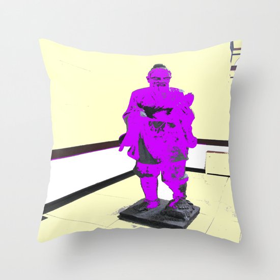 Wise Old Man Throw Pillow