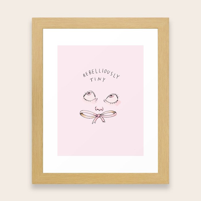 Tiny Framed Art Print By Ambivalentlyyours Society6 Tiny Framed Art Print