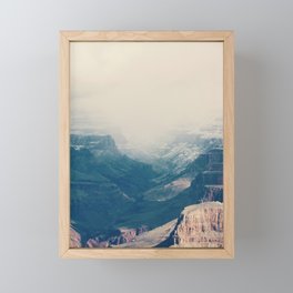 Grand Canyon After Snow Framed Mini Art Print