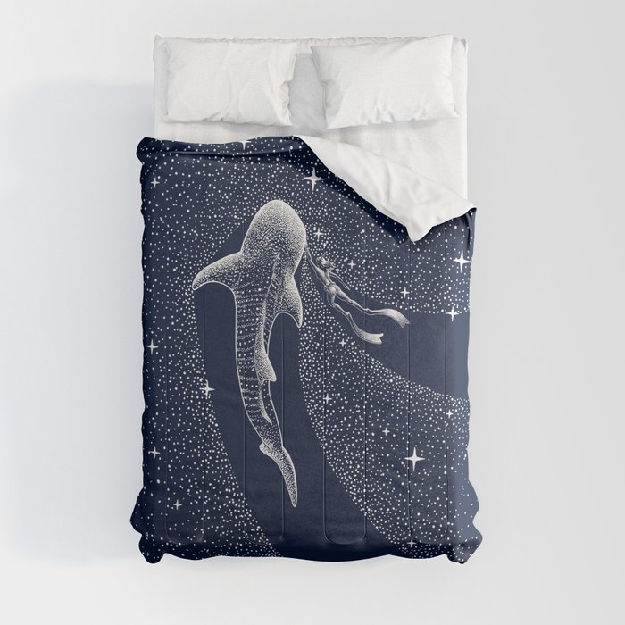 Star Eater And Diver Comforter