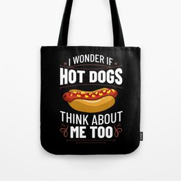 Hot Dog Chicago Style Bun Stand American Tote Bag