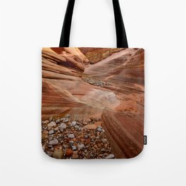 After The Rain - 4, Valley-of-Fire Canyon, Nevada Tote Bag