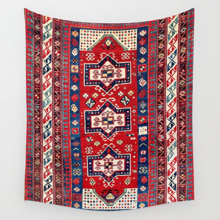 Kazak Fachralo Southwest Caucasus Rug Wall Tapestry by Vicky Brago Mitchell Society6