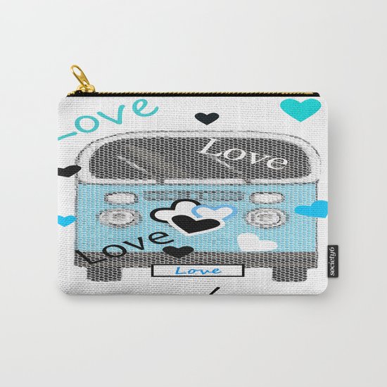 Love Bus Carry-All Pouch