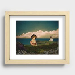 A Place For Lonely Girls Looking For Love Recessed Framed Print