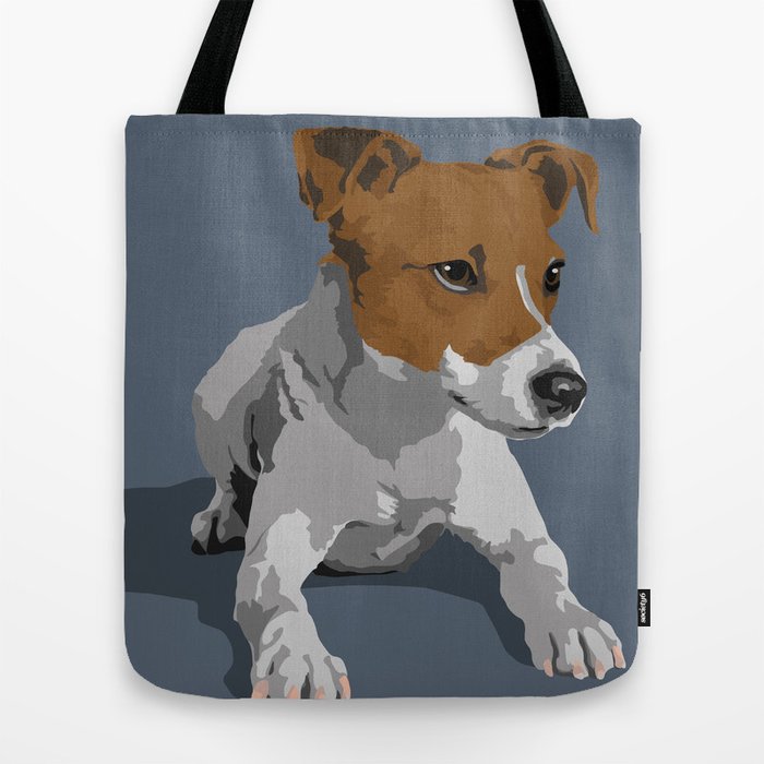 Jack russell tote bag online