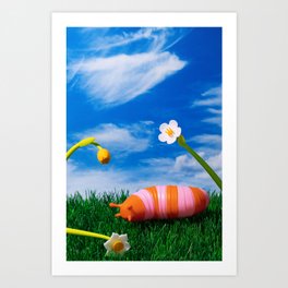 Spring Slug Art Print