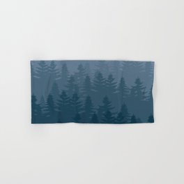 Forest Fog, Blue Hand & Bath Towel