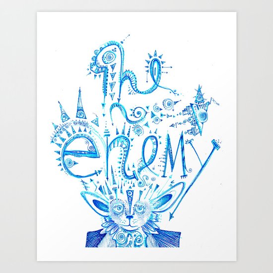 The Enemy Art Print