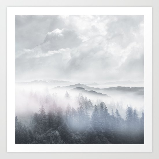Magic in the Clouds V Art Print