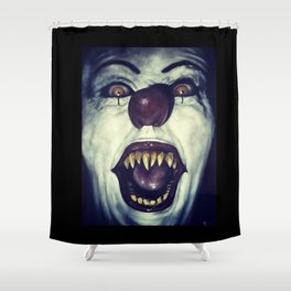 Evil Clown Shower Curtains For Any, Scary Clown Shower Curtains