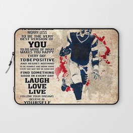 America Football Today Is A Good Day To Happy Laptop Sleeve
