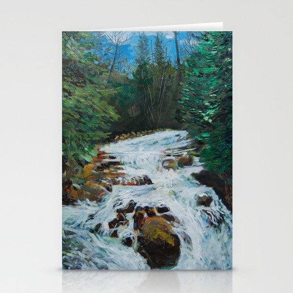 River Through the Woods Stationery Cards