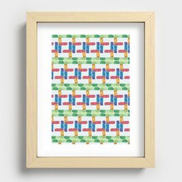 F for Fanny - Unique, personalised initial print. Recessed Framed Print