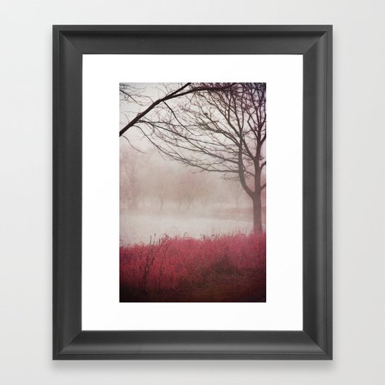 Fog Framed Art Print
