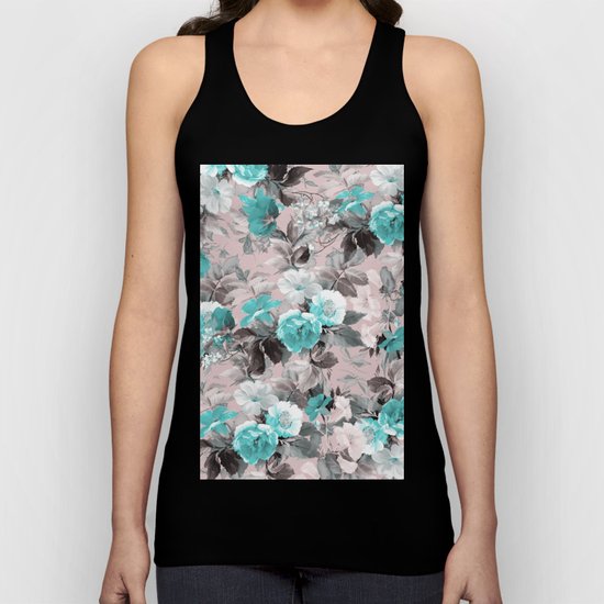 FLORAL PATTERN 11 Unisex Tank Top
