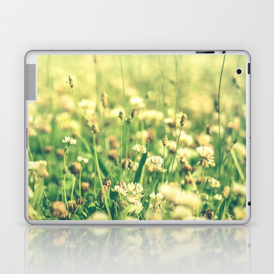 My Heart Was Wrapped in Clover (the night I looked at you) Laptop & iPad Skin