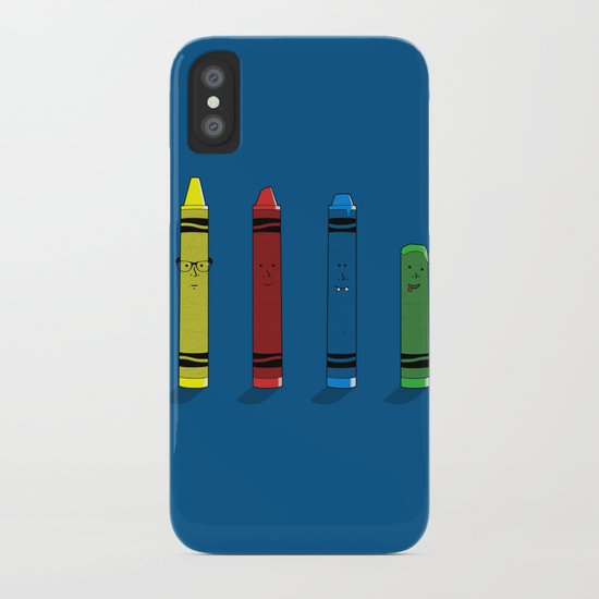 Not The Sharpest Crayon iPhone Case