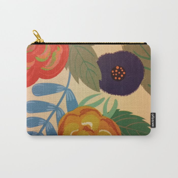 Flowers  Carry-All Pouch