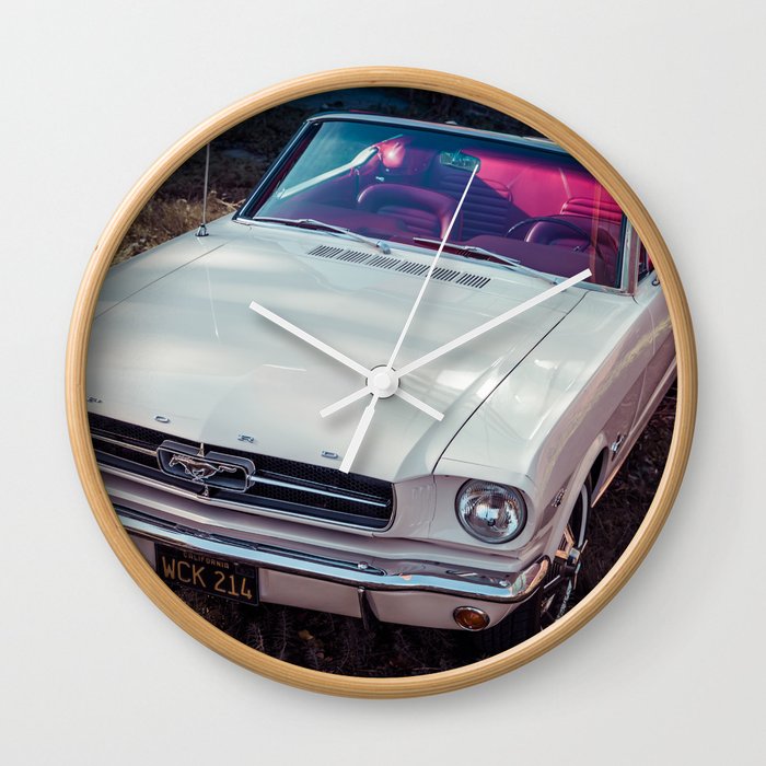 Mustang Wall Clock