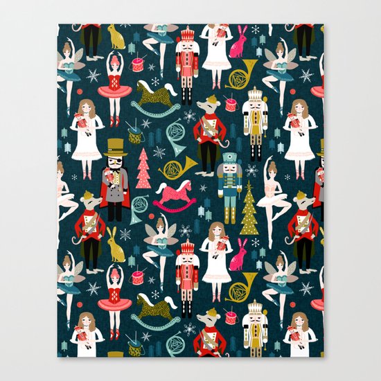 Nutcracker Ballet by Andrea Lauren Canvas Print