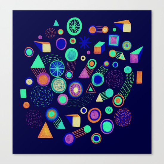 Galaxies II Canvas Print