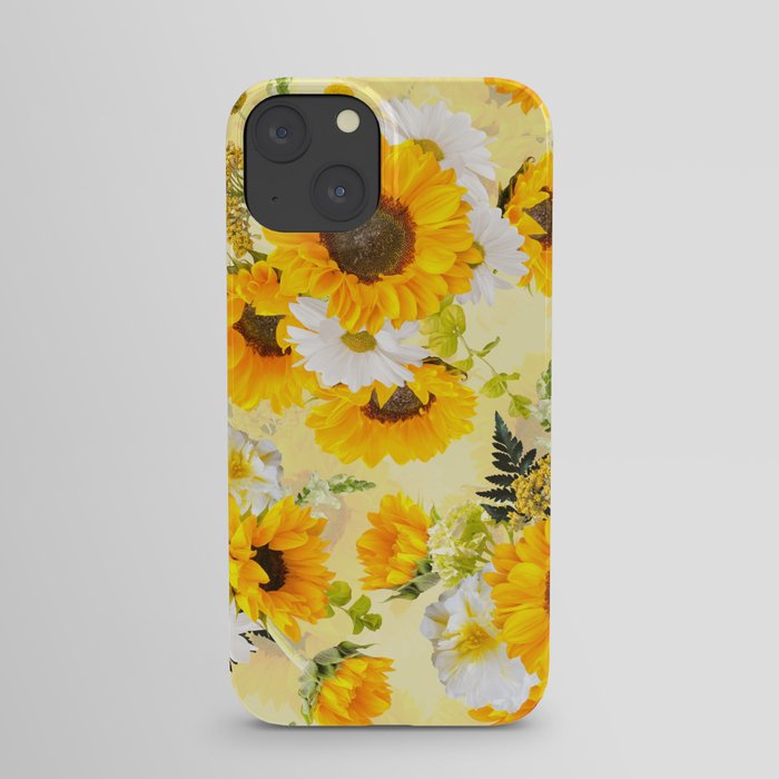 Sunflowers Forever- Floral Pattern - HELP FOR UKRAINE - All Proceeds From This Design Will Be Donated  iPhone Case