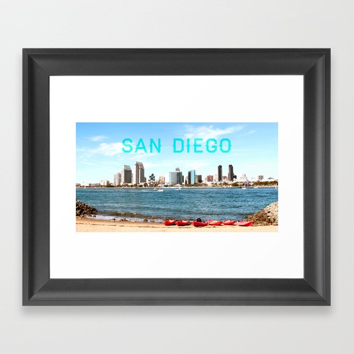 San Diego  Framed Art Print