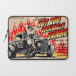 Hot Rod Rockabilly Shindig Laptop Sleeve