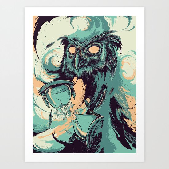 The Wisdom Of Time Art Print