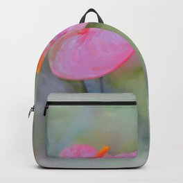 Pink Anthurium Backpack