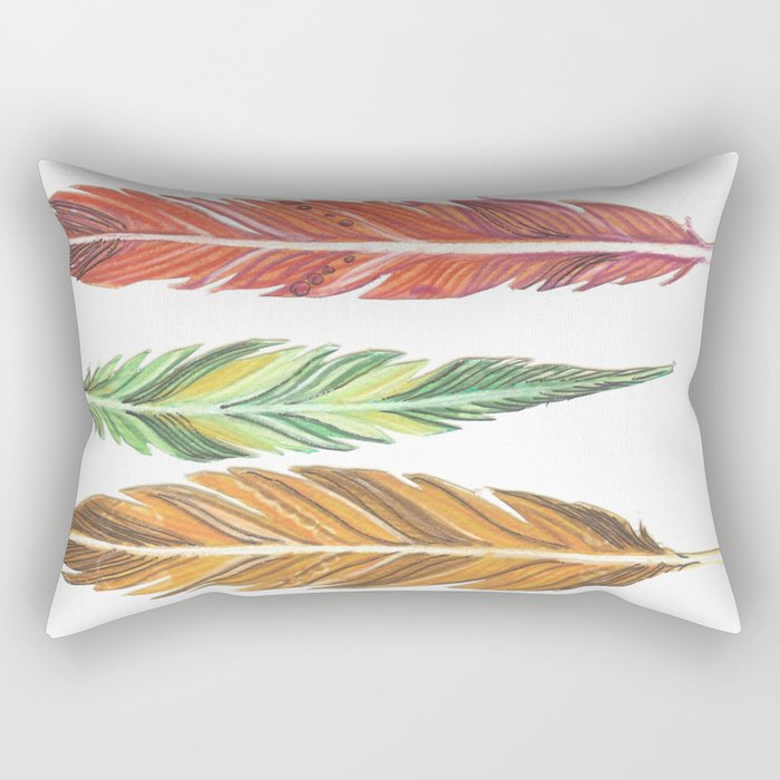 Feathers Rectangular Pillow