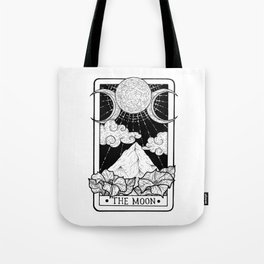 The Moon Tarot Card Tote Bag