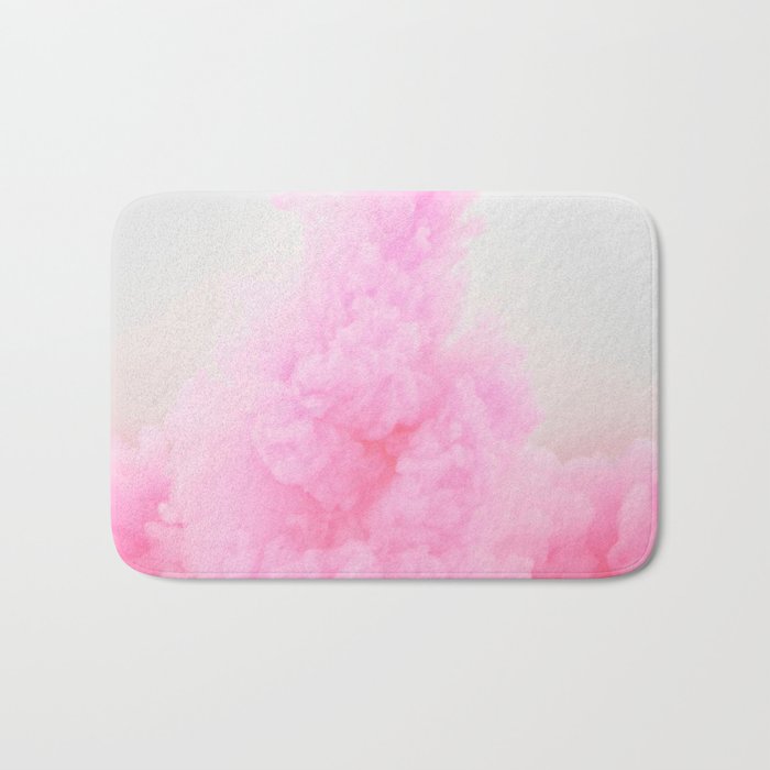 Pink Smoke Bath Mat