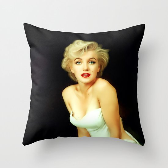 Marilyn Monroe Throw Pillow