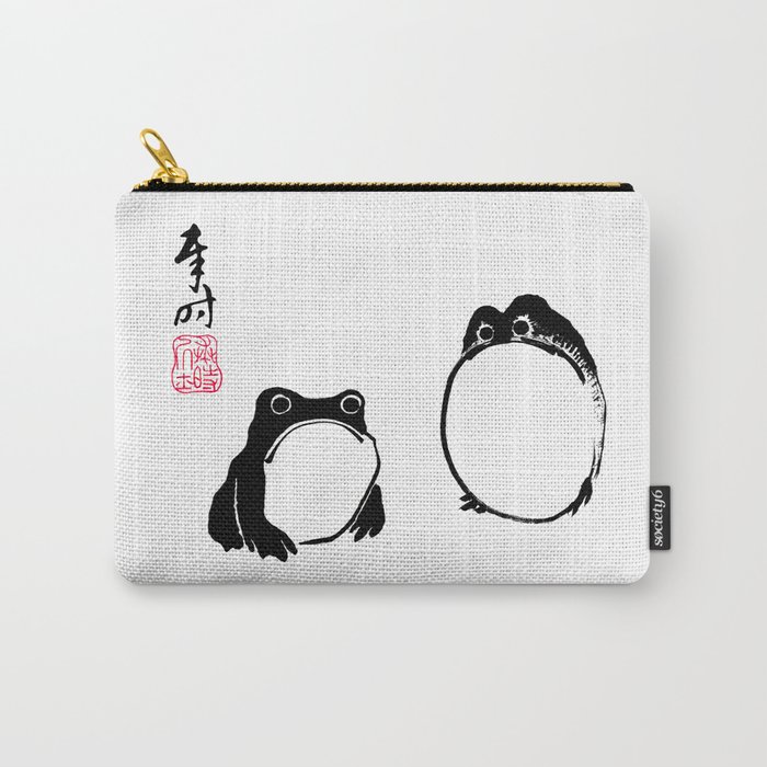 Matsumoto Hoji Frogs  Carry-All Pouch