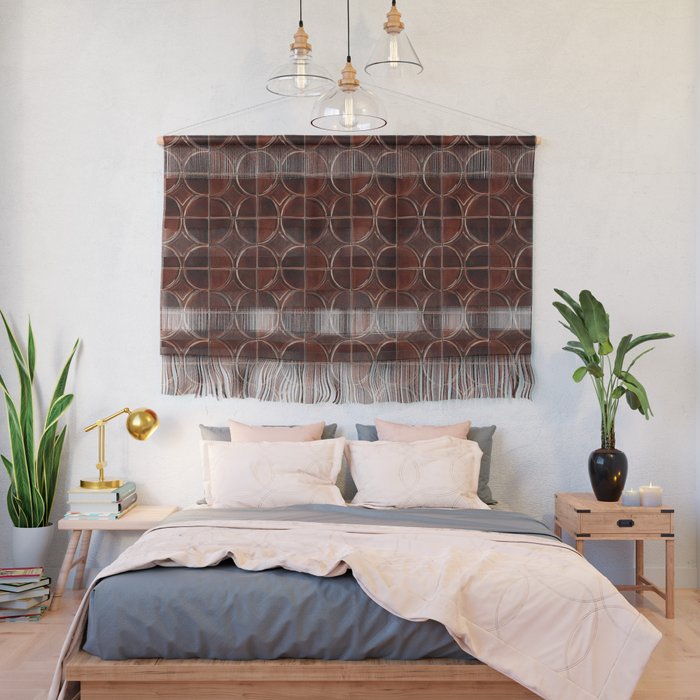 Dark Brown Tile Mediterranean Boho