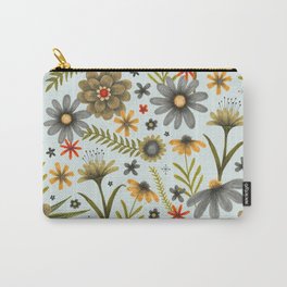 blooms, stems + vines Carry-All Pouch