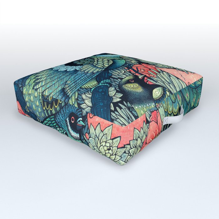 Cosmic Egg Outdoor Floor Cushion