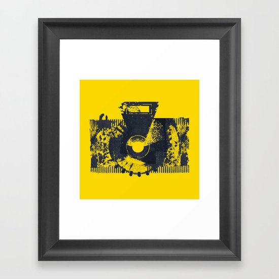 Camera Framed Art Print
