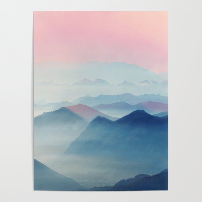 Mountains Poster