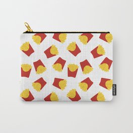 FRENCH FRIES POMMES FAST FOOD PATTERN Carry-All Pouch