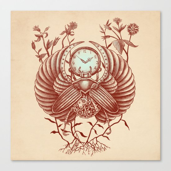 Time Flies Canvas Print