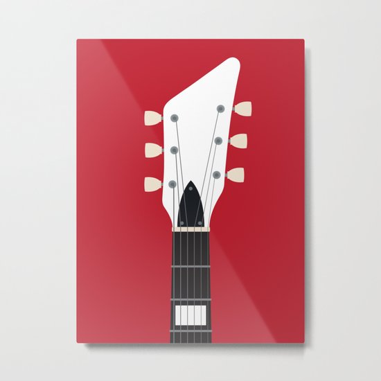 Guitar Heroes #3 - Jack Metal Print