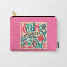 KINDNESS MAKES THE HEART GROW KINDER Carry-All Pouch
