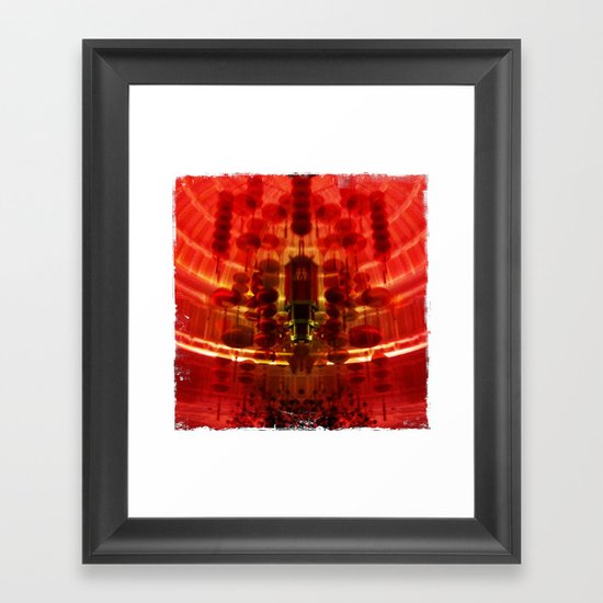 Chinese Lantern Framed Art Print