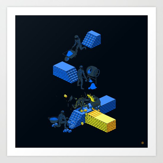 Tron Wall Art Print