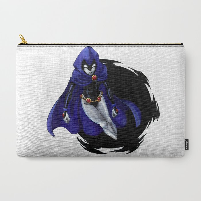 Teen Titans Raven Carry All Pouch By Jadis Society6