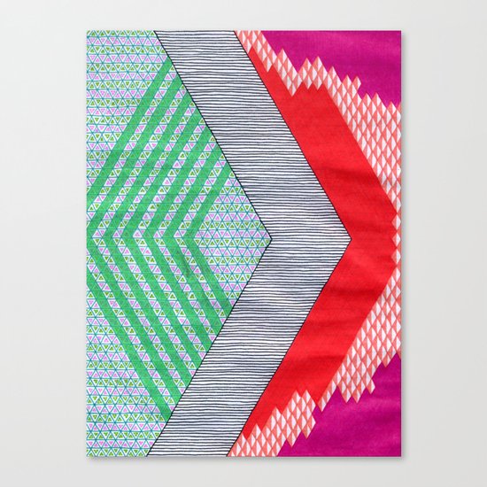 Isometric Harlequin #8 Canvas Print