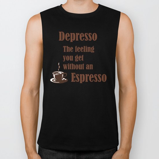 Espresso Biker Tank